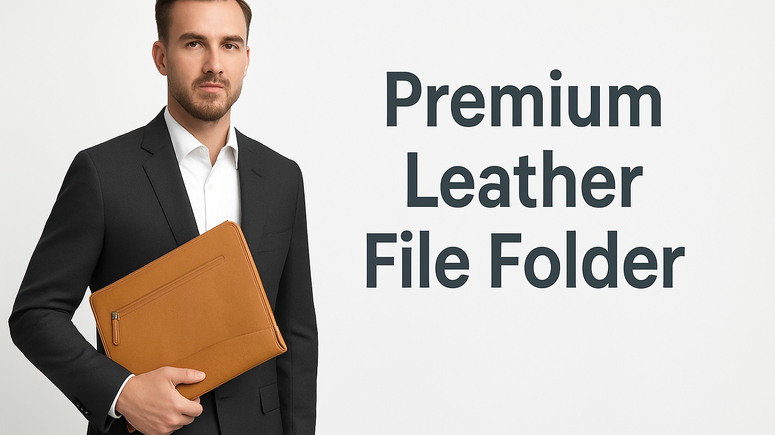 Premium Leather file folder