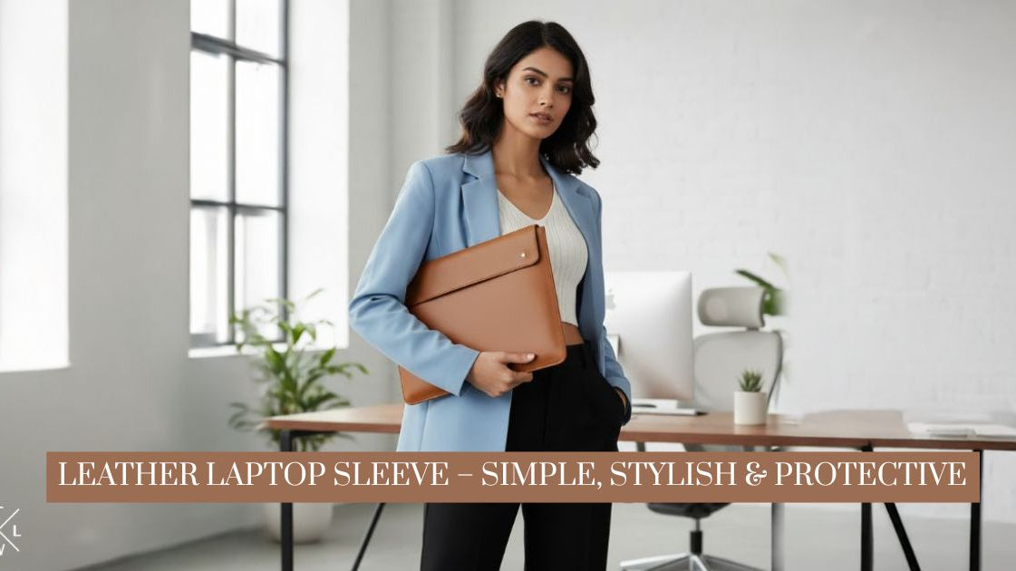 Leather Laptop Sleeve | Simple, Stylish & Protective