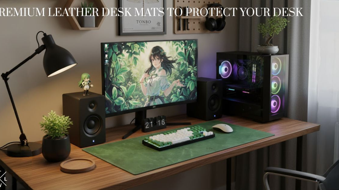 Premium Leather Desk Mats to Protect Your Desk