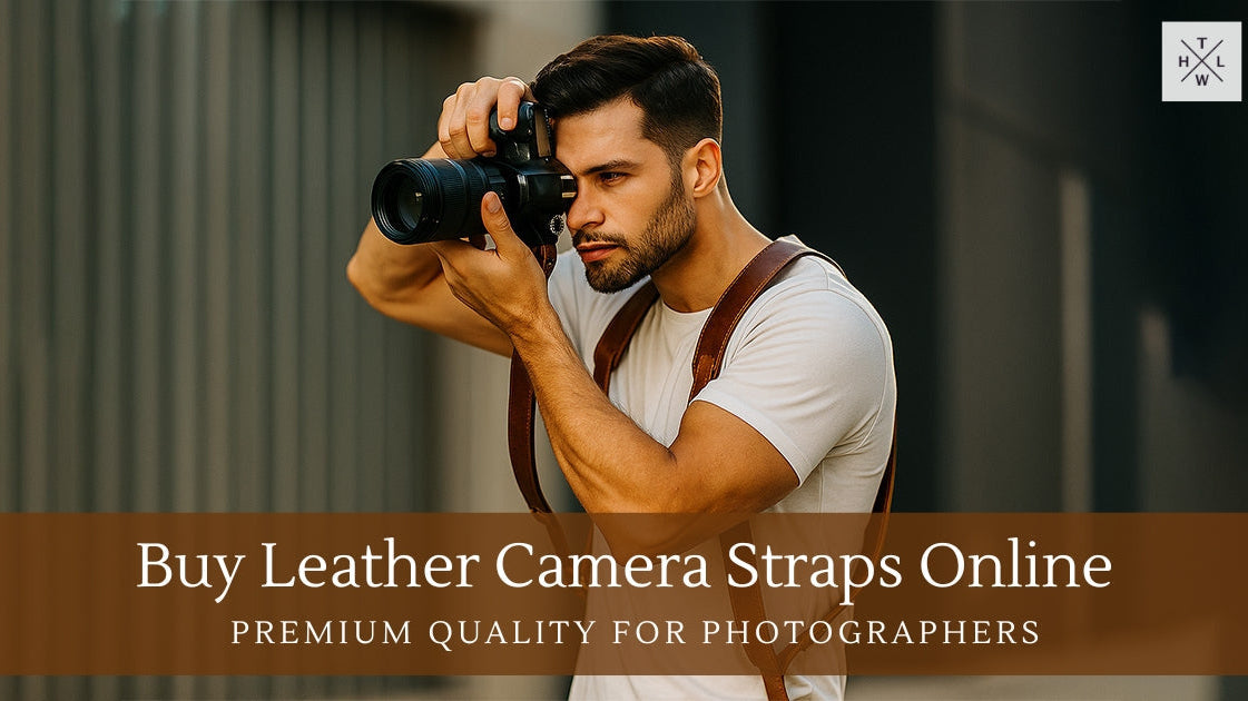 Buy Leather Camera Straps Online Premium Quality for Photographers