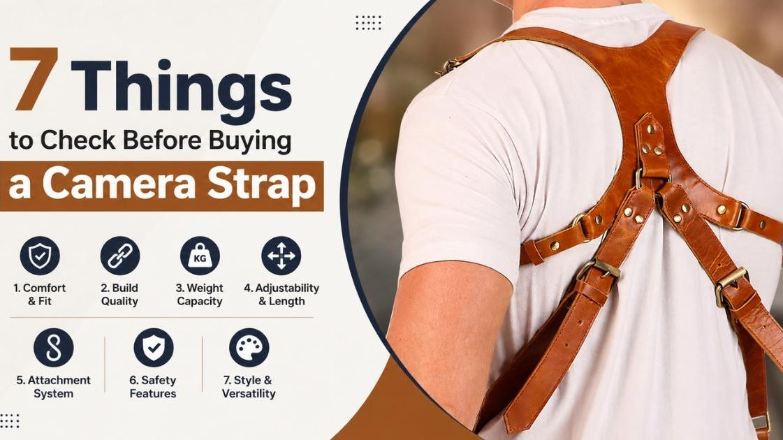 7 Things to Check Before Buying a Camera Strap
