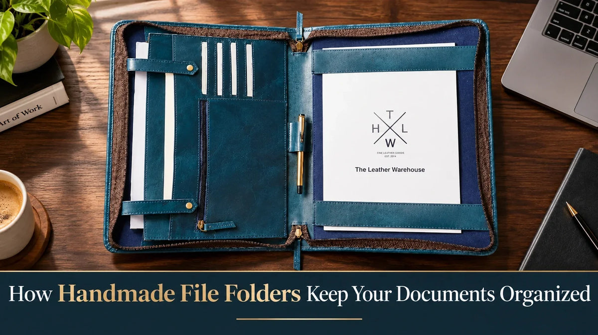 How Handmade File Folders Keep Your Documents Organized
