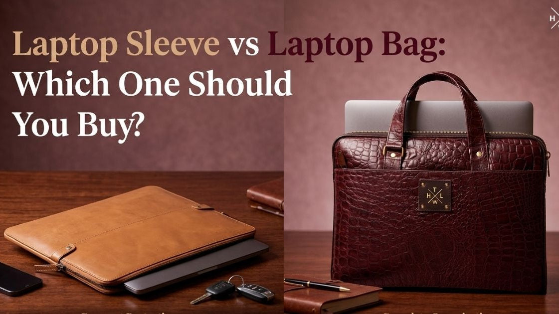 Laptop Sleeve vs Laptop Bag