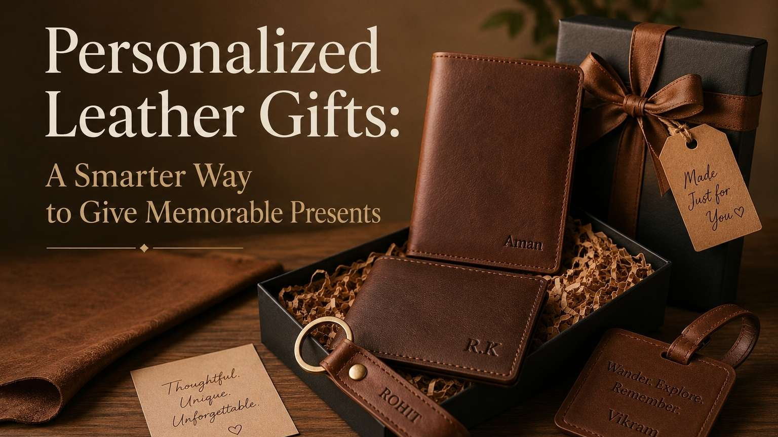 Personalized Leather Gifts Trending in 2026 | Gift Guide