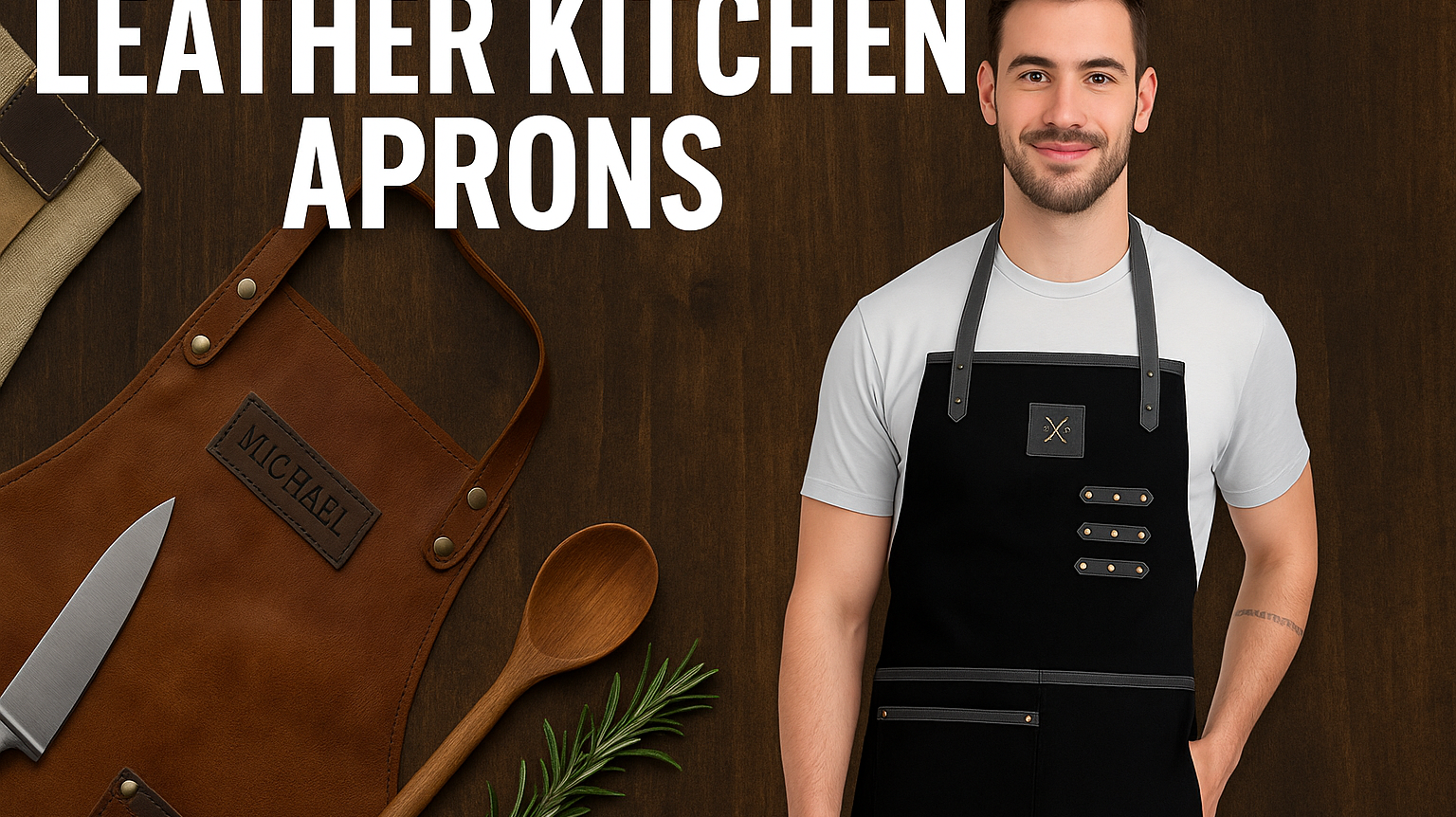 Leather Kitchen Aprons