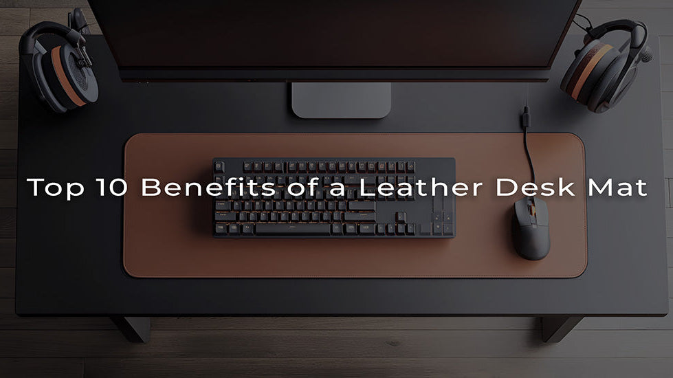 Top 10 Features of a Leather Desk Mat