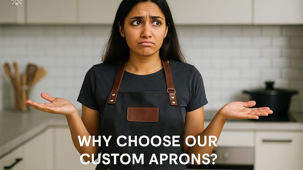 custom apron for cafe and hotels