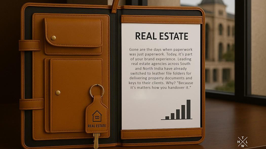Why Every Real Estate Deal Deserves a Leather File Folder, Not a Plastic One