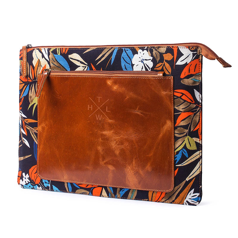 designer laptop sleeve for women front zipper