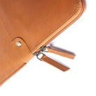 leather laptop envelope zipper