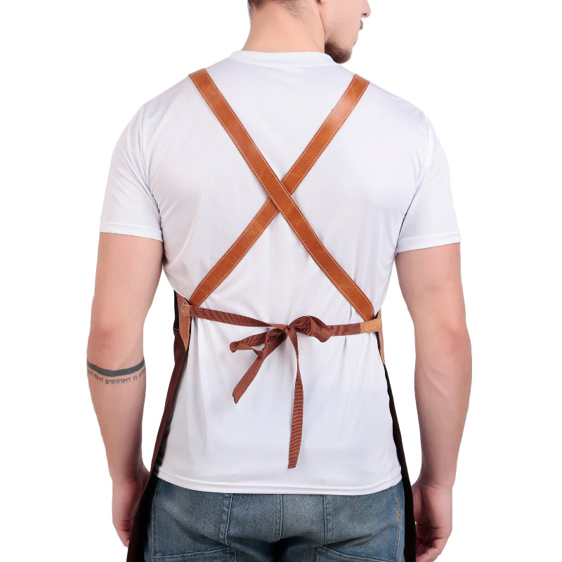 Apron leather strap