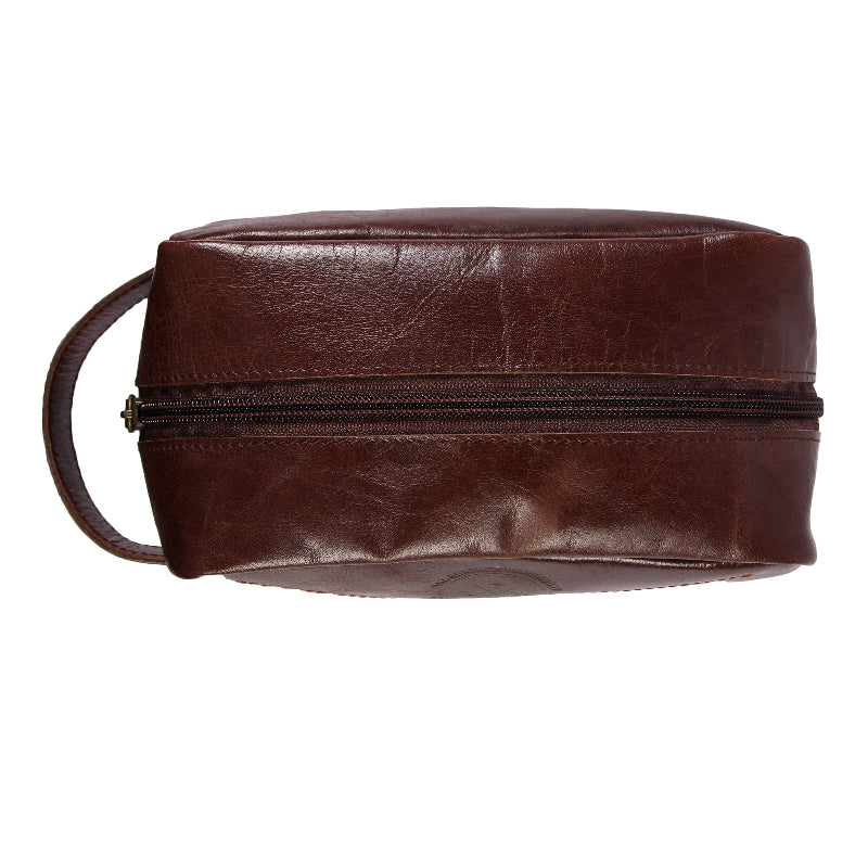 Crunch brown Dopp Kit