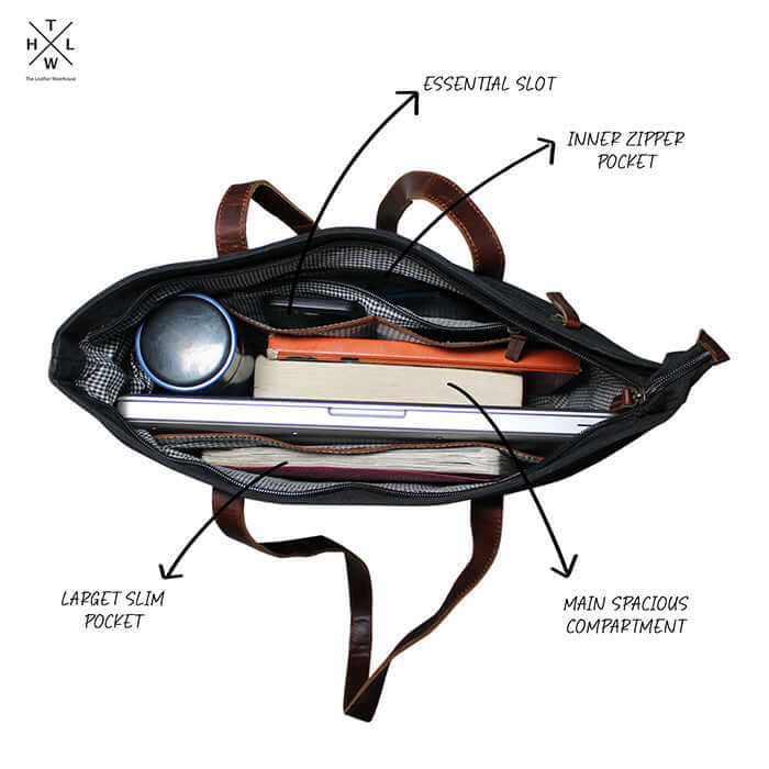 inner side laptop bag