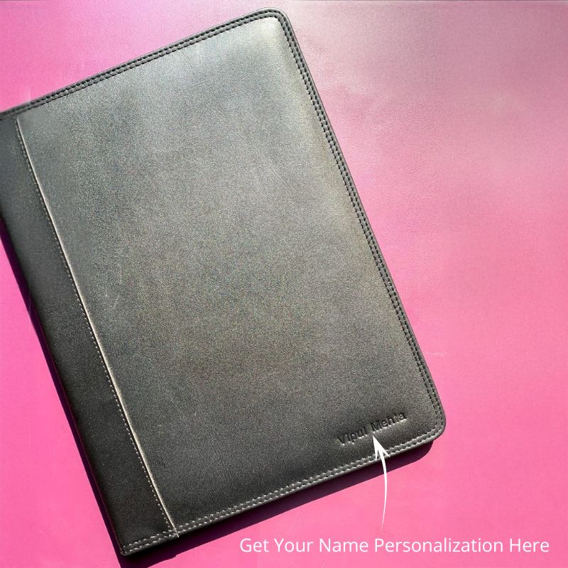 Get name personalization on non-zipper folder