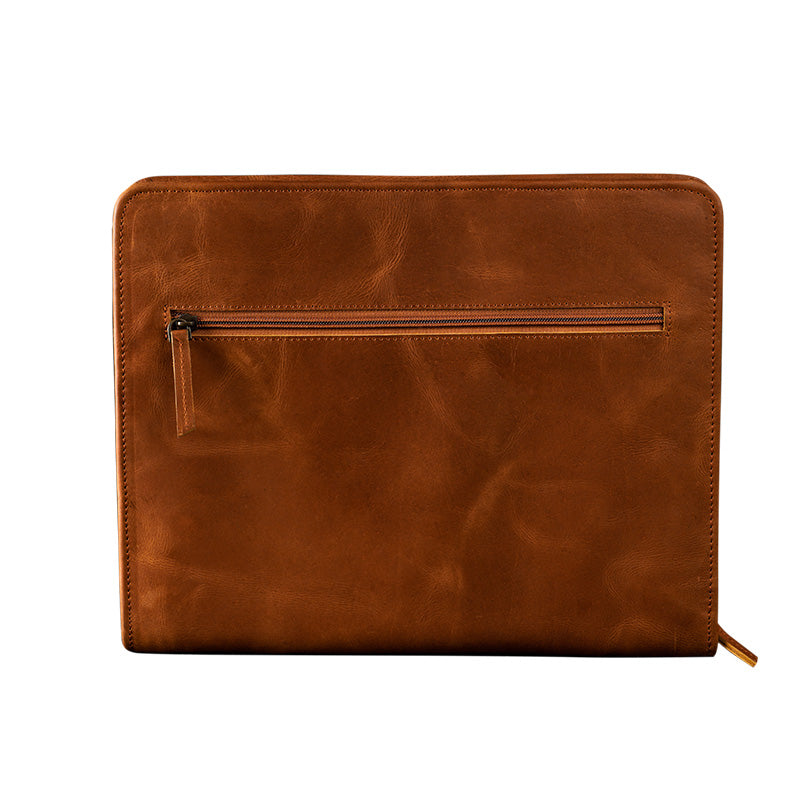 Leather Document holder back