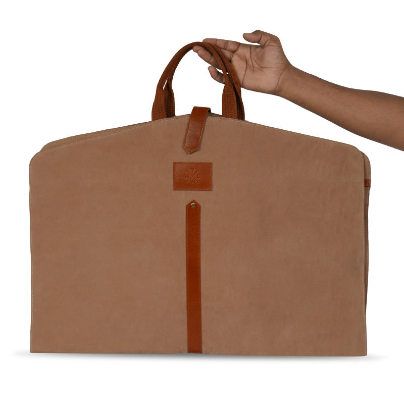 leather suit cover bag