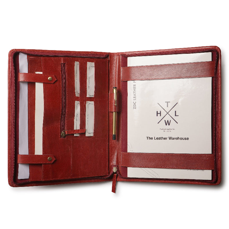 document file folder red color