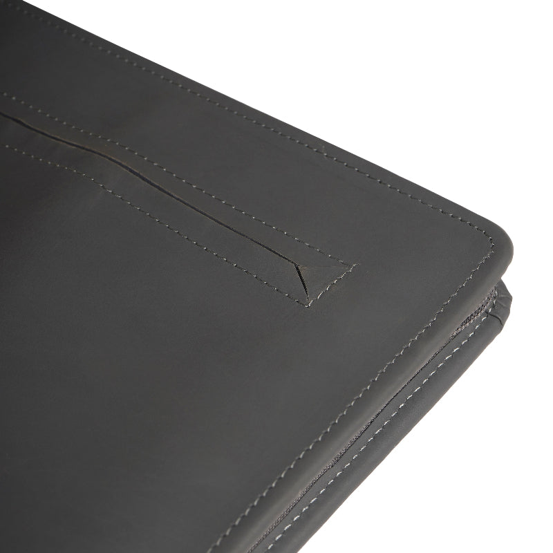 leather file folder corner