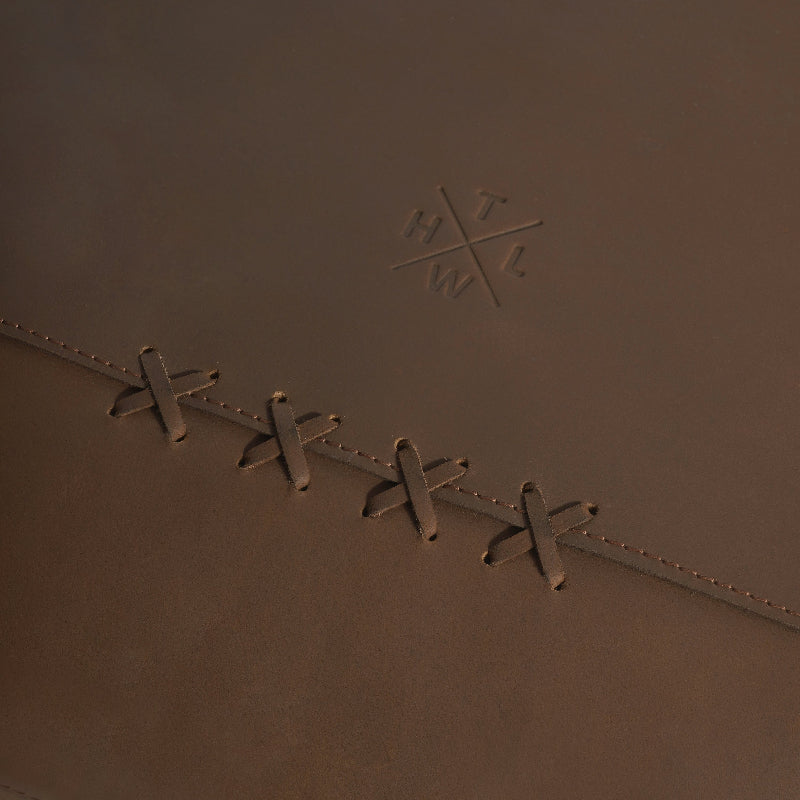 zoom leather tote bag