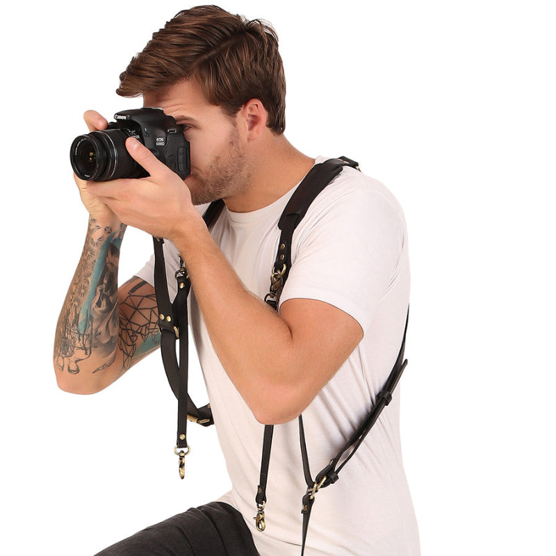 camera strap leather