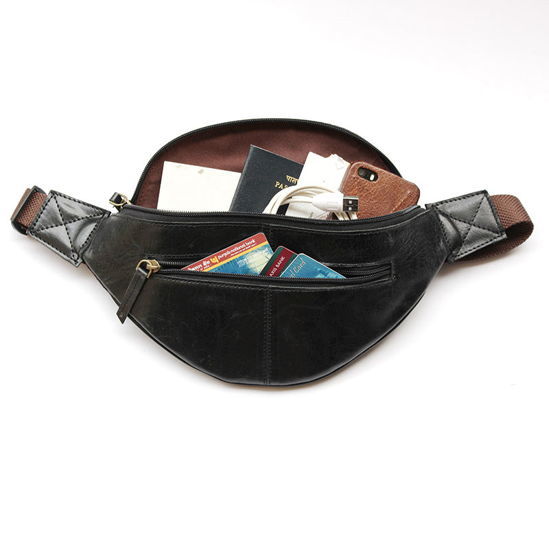 zipper waist bag