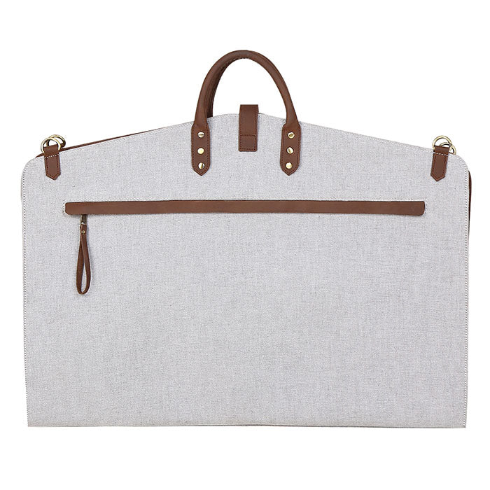 back side with zipper