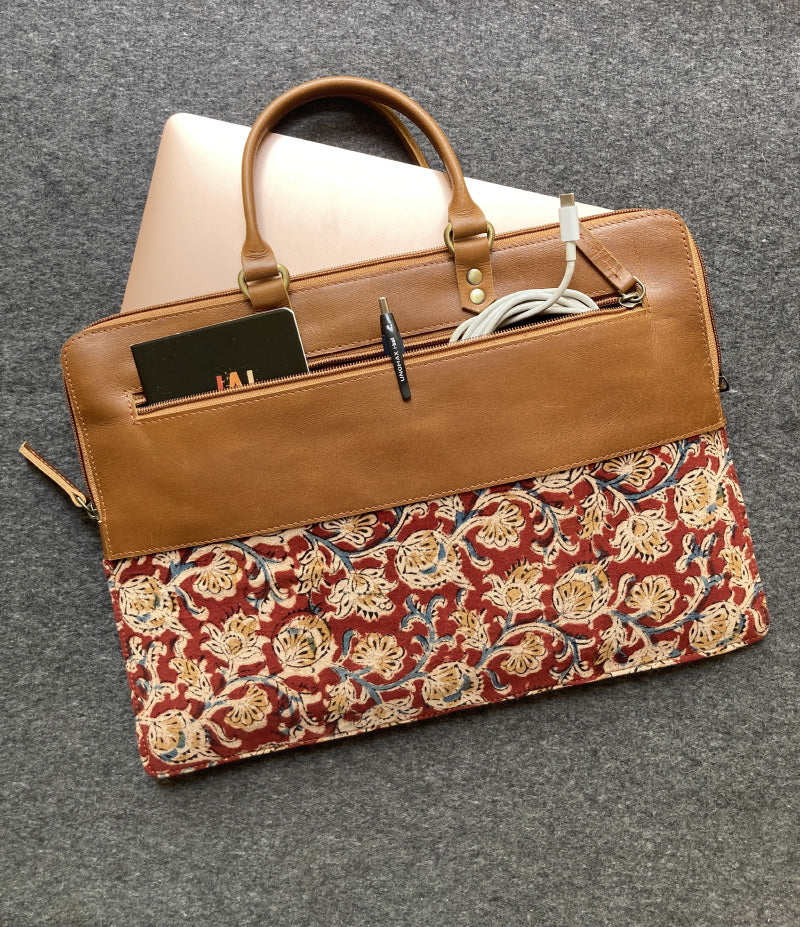 designer laptop sleeves for women stylish indian fabric laptop sleeve with handles