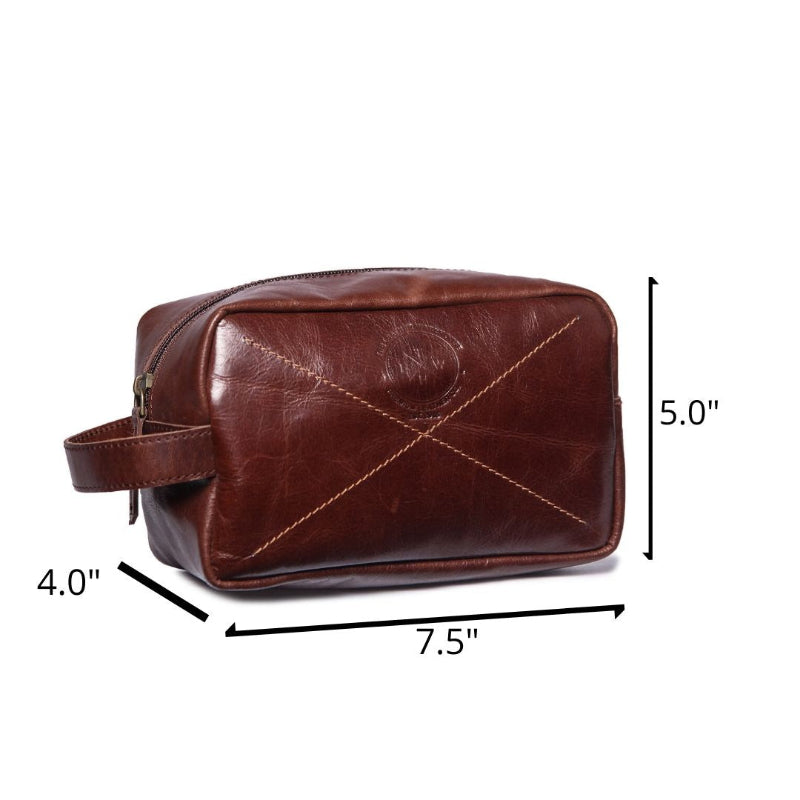 Leather Dopp Kit