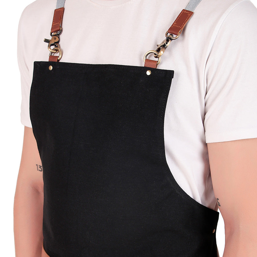custom leather apron