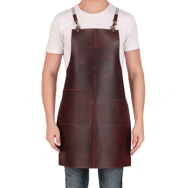 leather apron for chef or bartenders