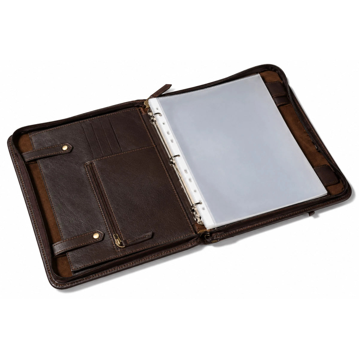 leather file folder