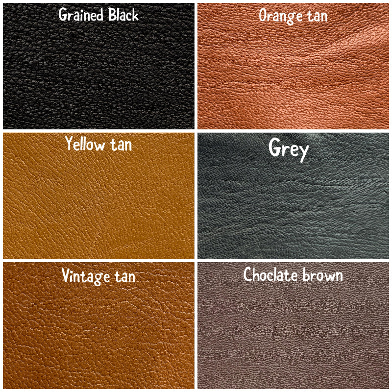 Soft Leather color chart