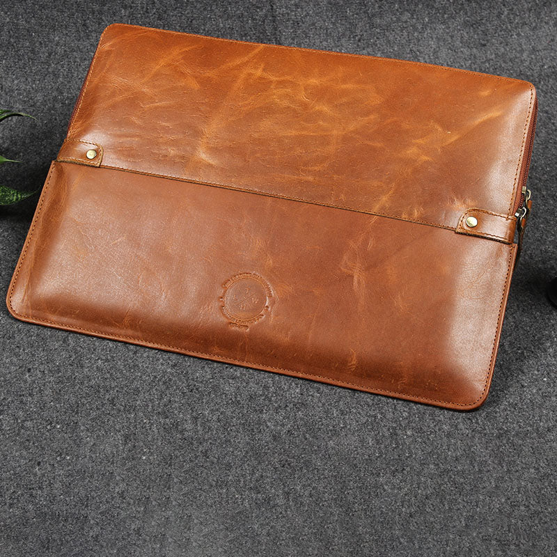 leather laptop envelope