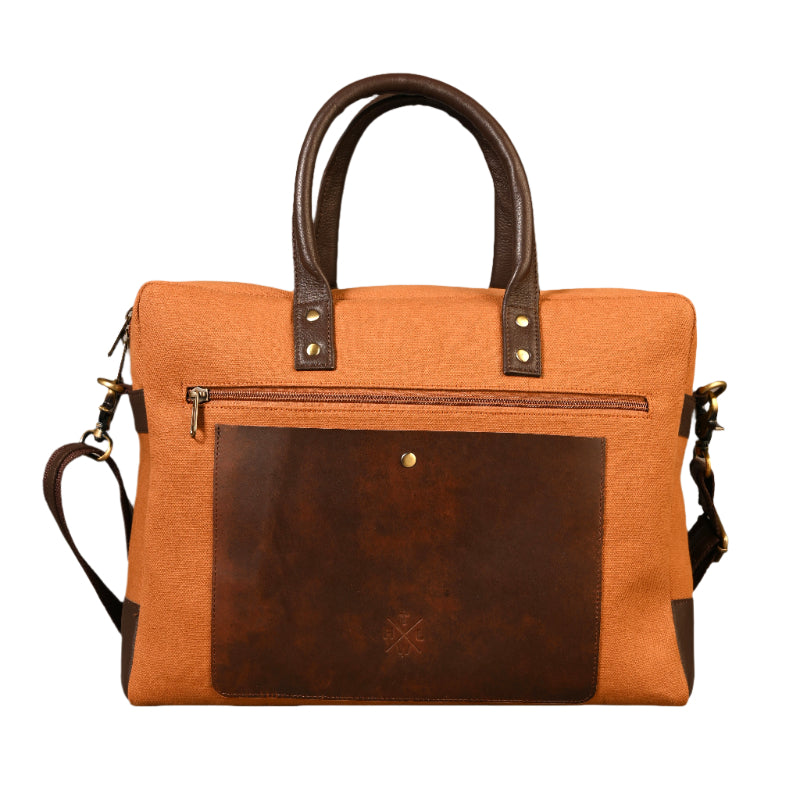 canvas laptop bag