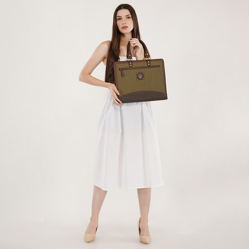 leather file folder