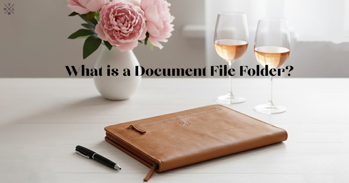 What is a Document File Folder? - The Leather Warehouse