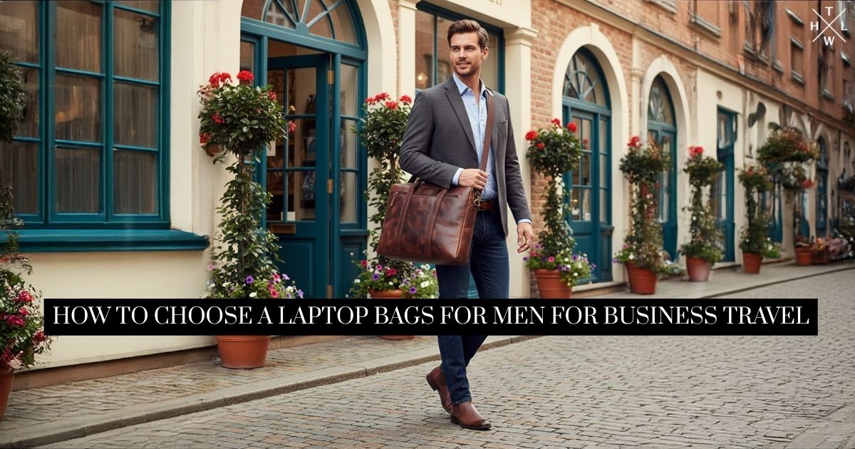 How to Choose a Laptop Bags for Men for Business Travel