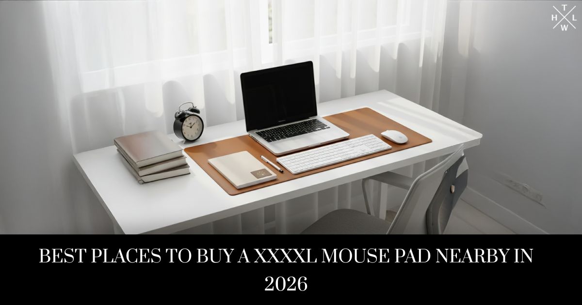 XXXXL Mouse Pad Nearby