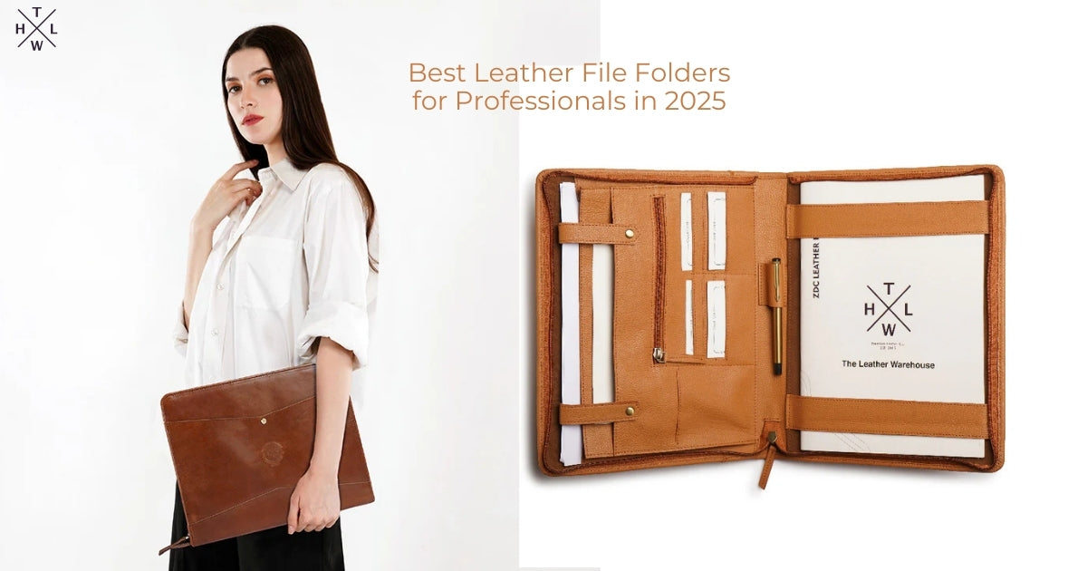 Best Leather File Folders for Professionals in 2025
