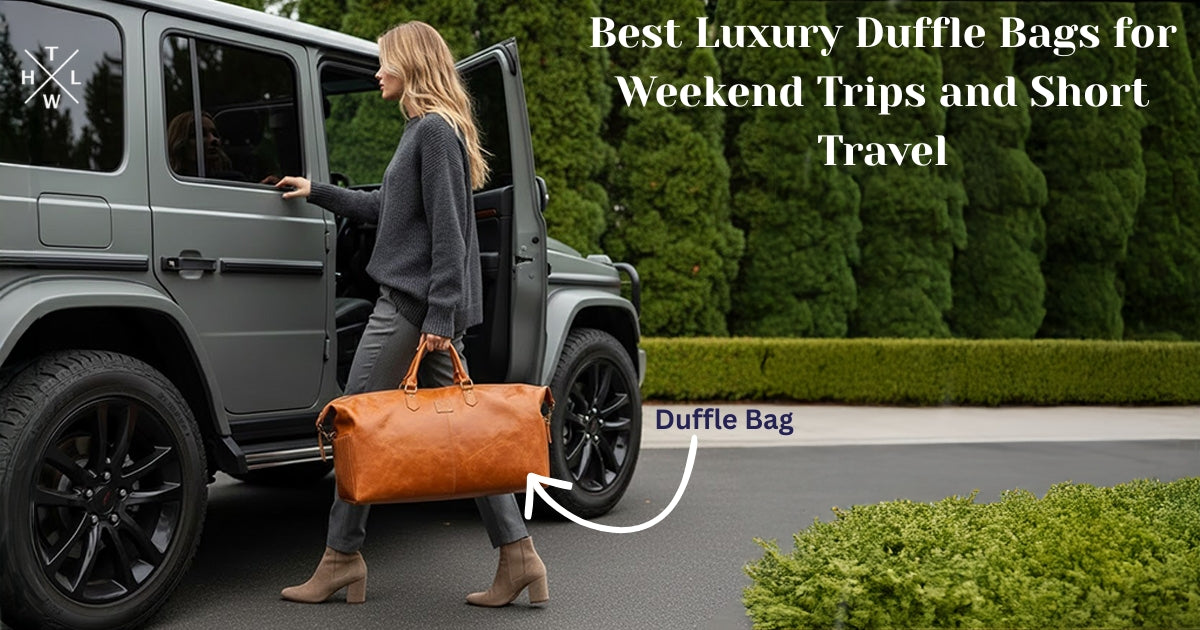 Best Luxury Duffle Bags for Weekend Trips and Short Travel