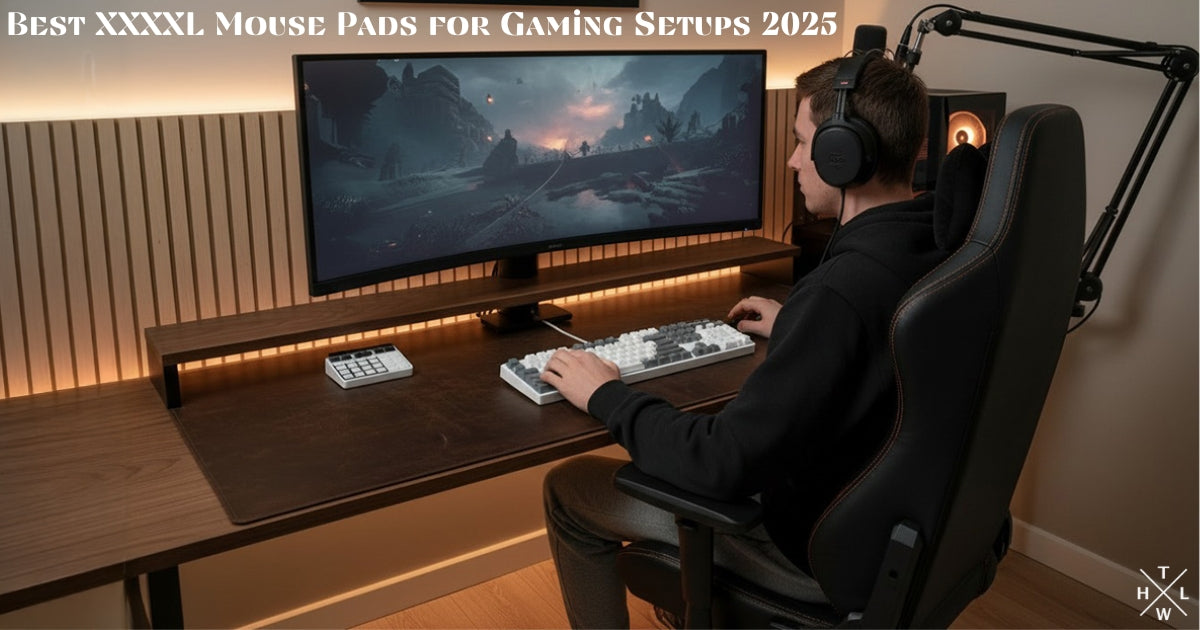 Best XXXXL Mouse Pads for Gaming Setups 2025
