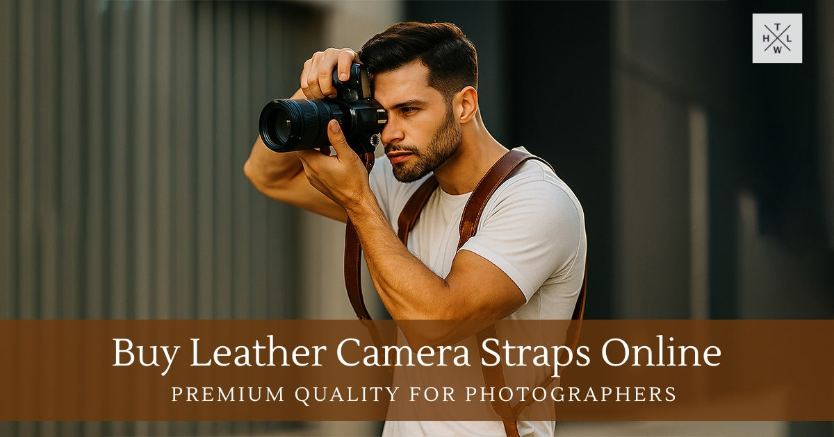 Buy Leather Camera Straps Online Premium Quality for Photographers