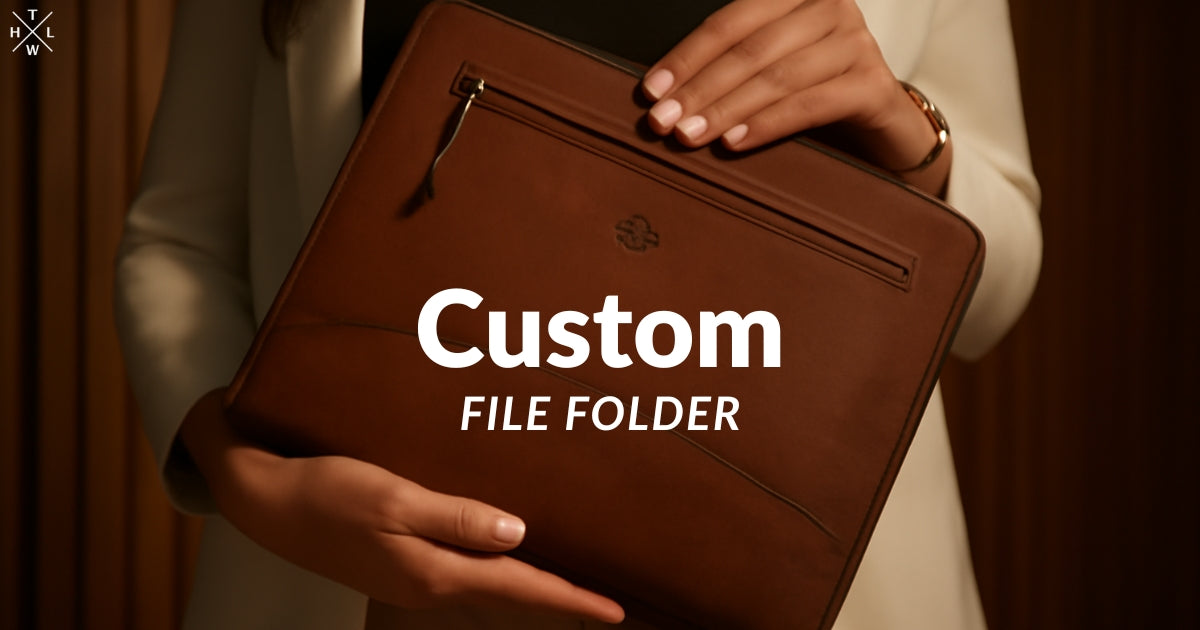 Personalized Leather File Folders : A Unique Gift Idea