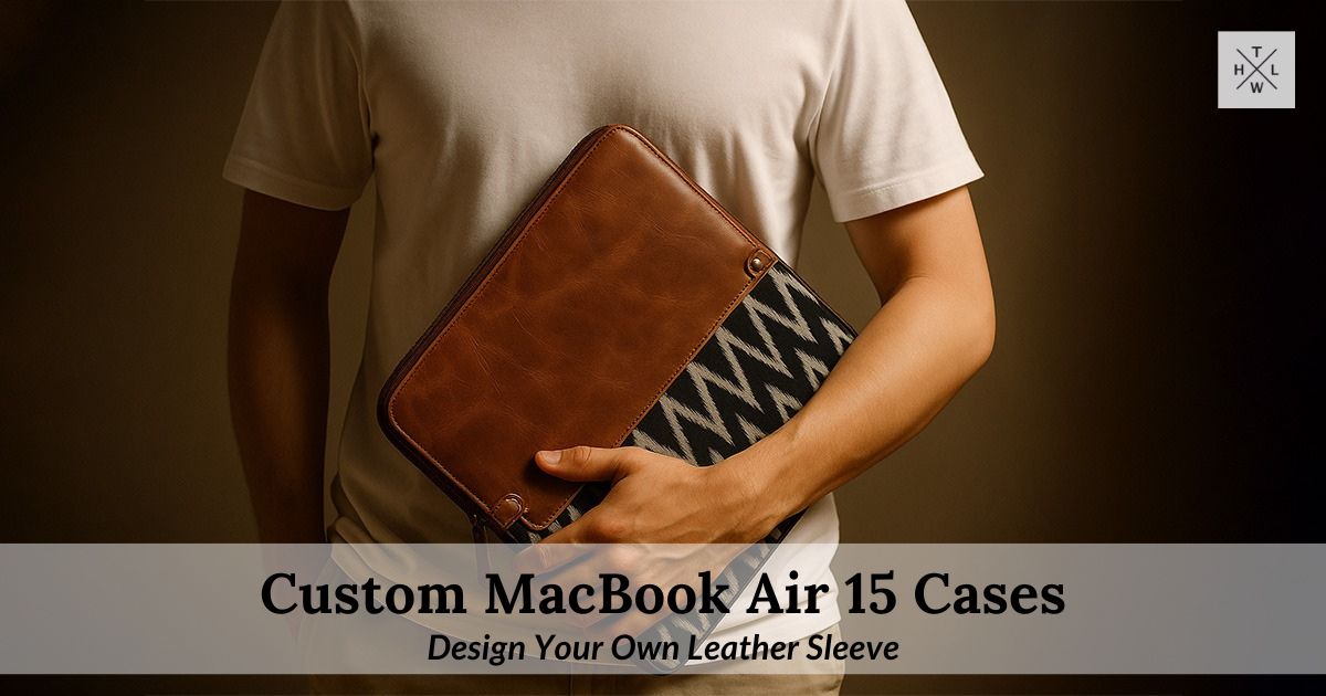 Custom MacBook Air 15 Cases Design Your Own Leather Sleeve
