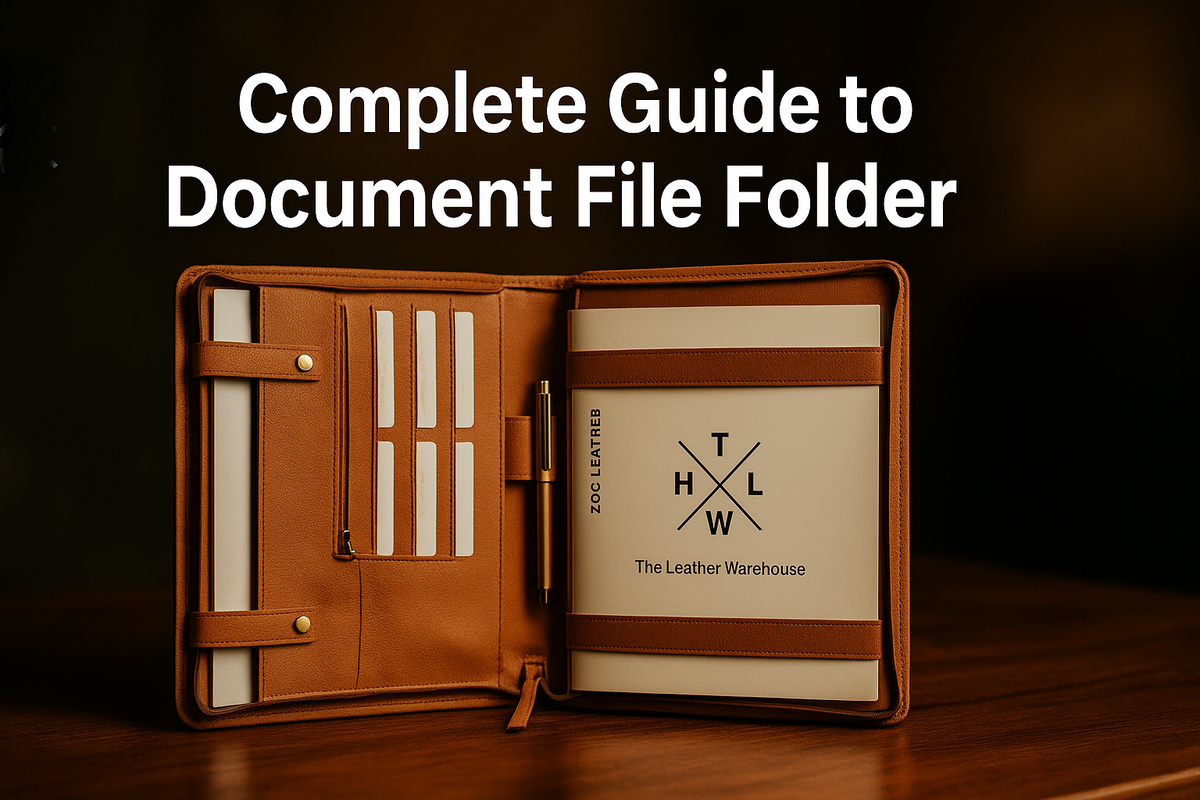 Doc Folder Real Complete Guide to Document File Folder 2025 - The Leather Warehouse