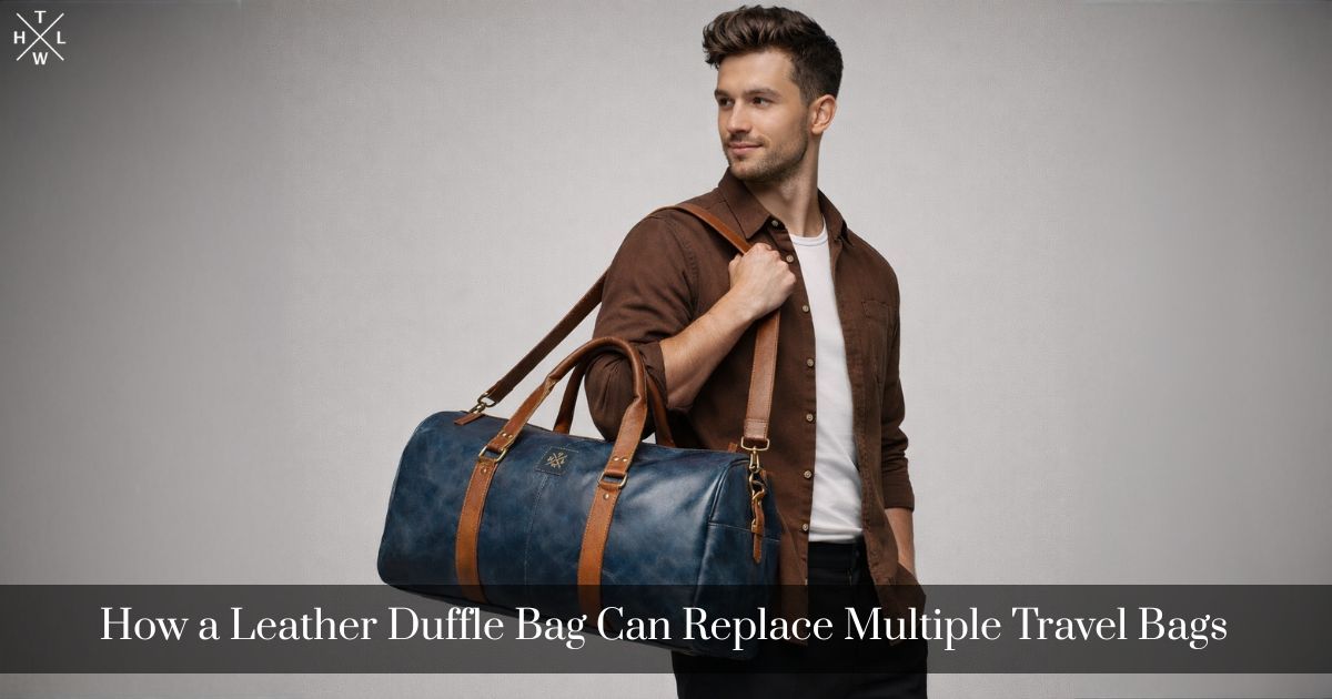Leather Duffle Bag