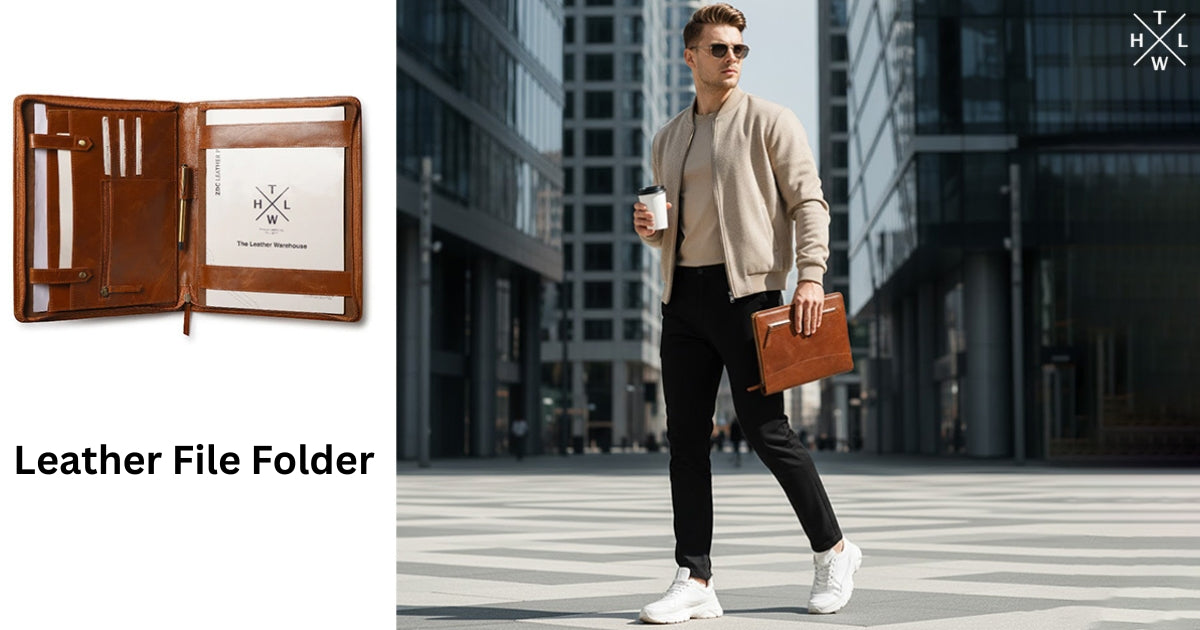 Leather File Folders