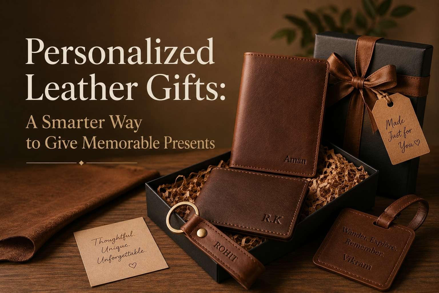 Personalized Leather Gifts Trending in 2026 | Gift Guide