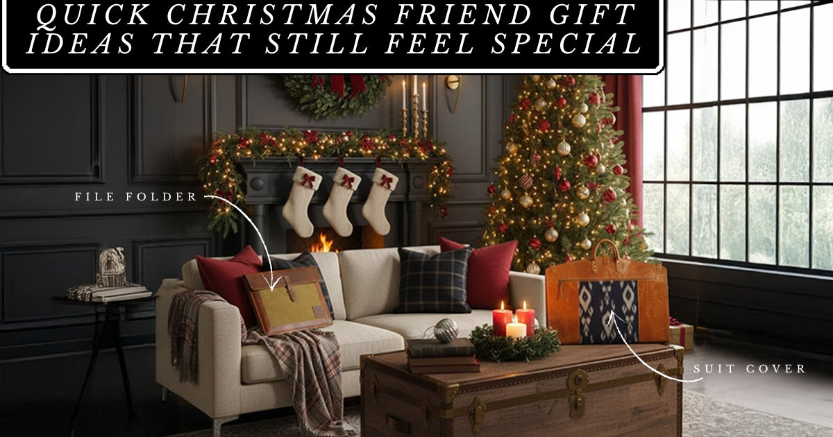 Quick Christmas Friend Gift Ideas That Still Feel Special
