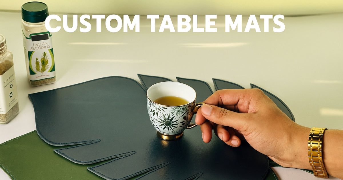 Table Mats to Transform Your Dining Table Mats Look - The Leather Warehouse